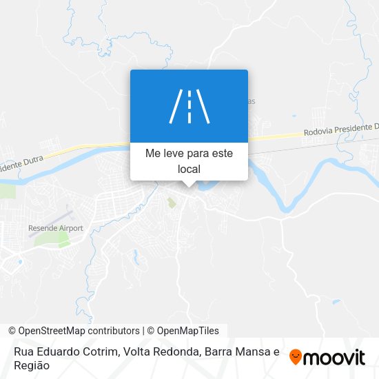 Rua Eduardo Cotrim mapa