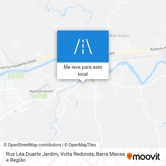 Rua Léa Duarte Jardim mapa
