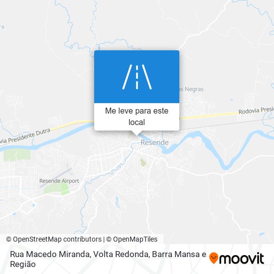 Rua Macedo Miranda mapa