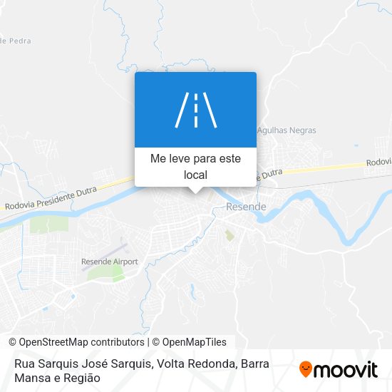 Rua Sarquis José Sarquis mapa