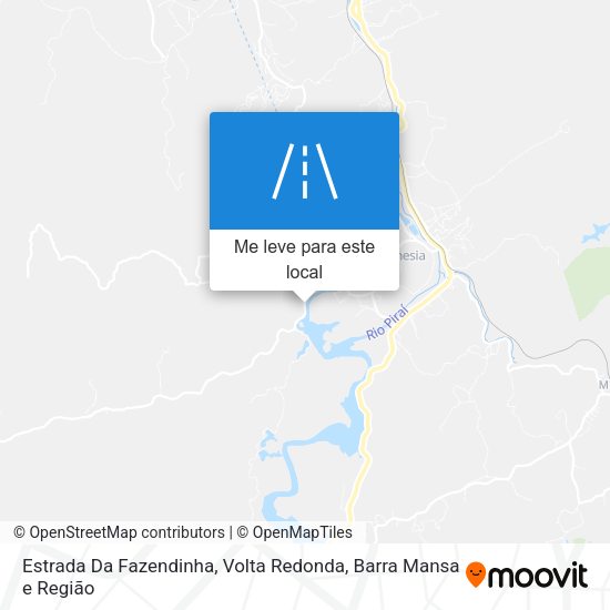 Estrada Da Fazendinha mapa