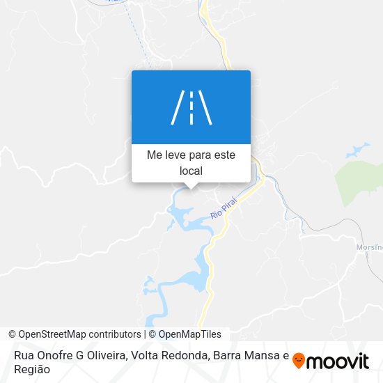 Rua Onofre G Oliveira mapa