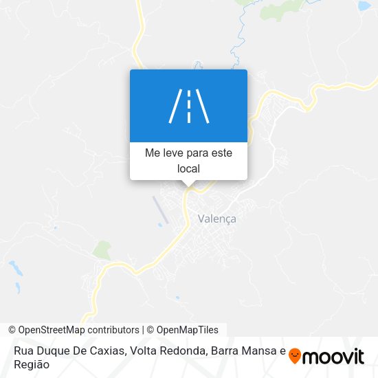 Rua Duque De Caxias mapa