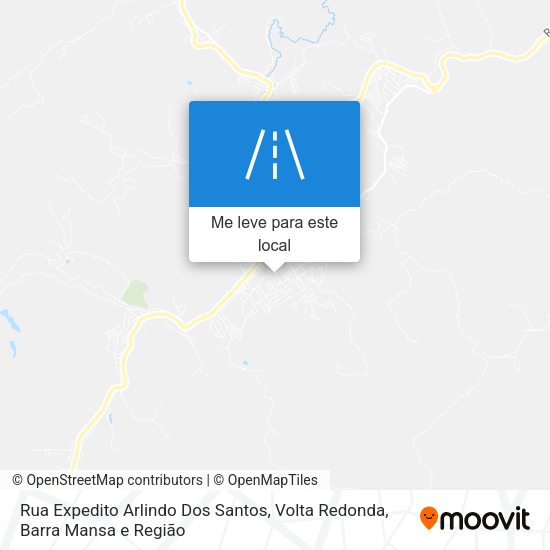 Rua Expedito Arlindo Dos Santos mapa