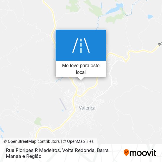 Rua Floripes R Medeiros mapa