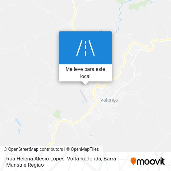 Rua Helena Alesio Lopes mapa