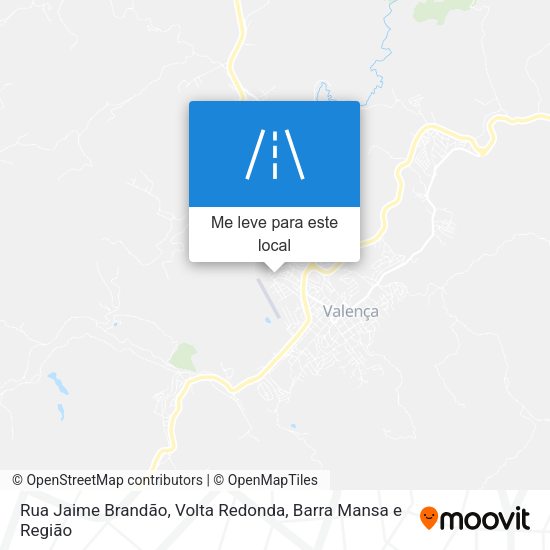 Rua Jaime Brandão mapa