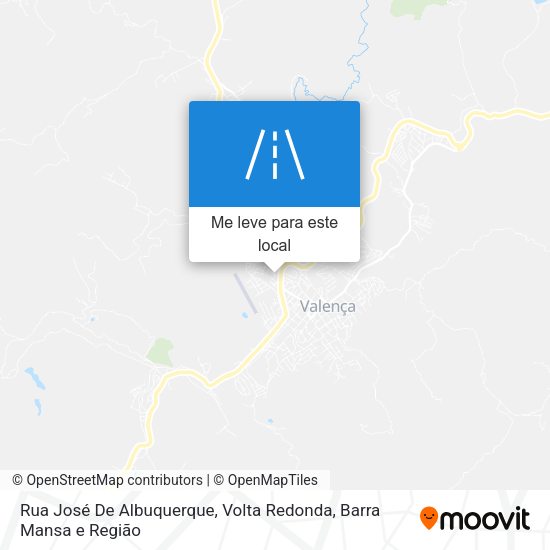 Rua José De Albuquerque mapa