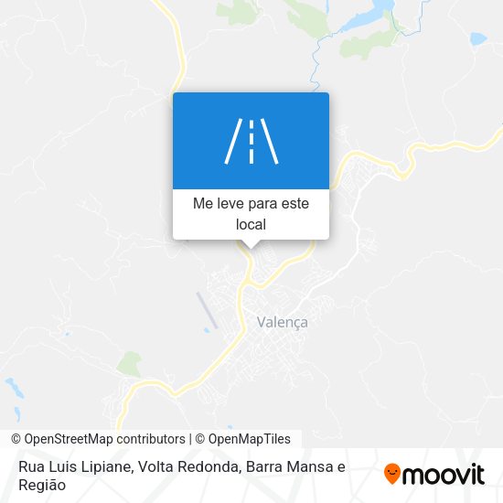 Rua Luis Lipiane mapa