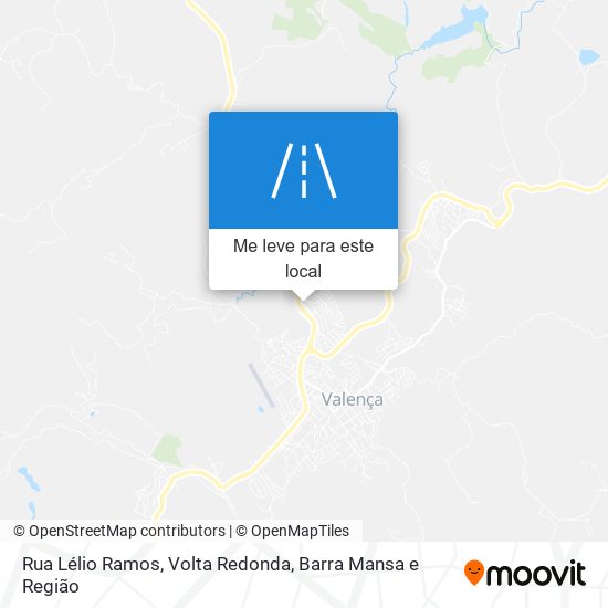 Rua Lélio Ramos mapa