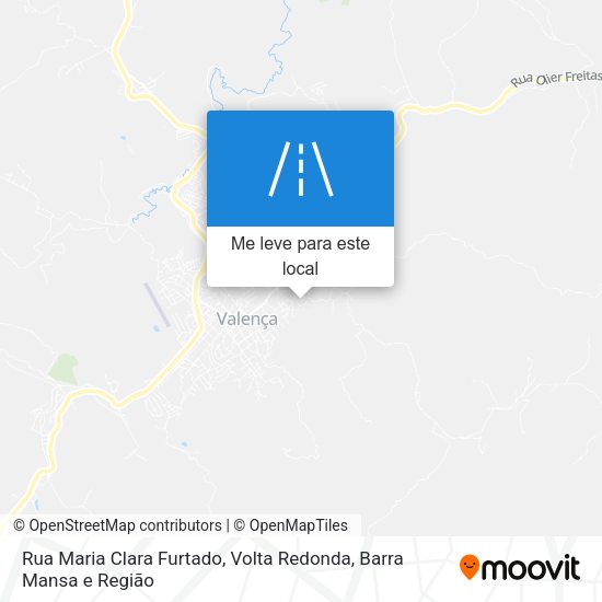 Rua Maria Clara Furtado mapa