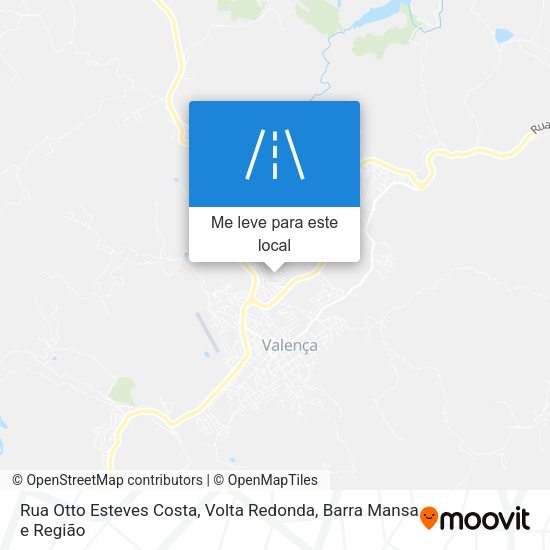Rua Otto Esteves Costa mapa