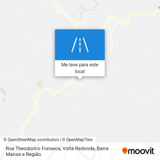 Rua Theodorico Fonseca mapa