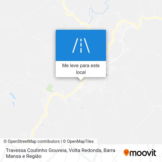 Travessa Coutinho Gouveia mapa