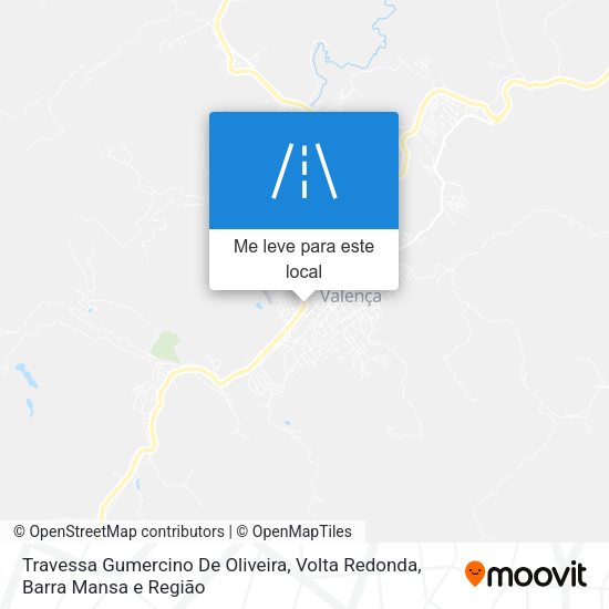 Travessa Gumercino De Oliveira mapa
