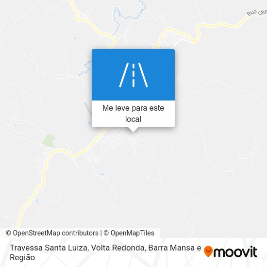 Travessa Santa Luiza mapa
