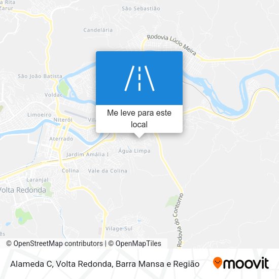 Alameda C mapa