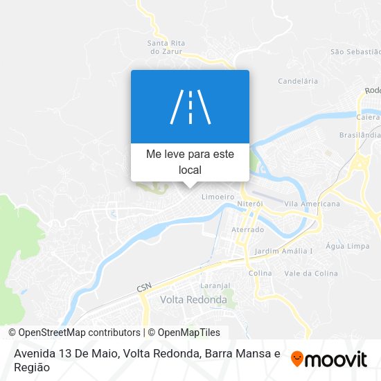 Avenida 13 De Maio mapa