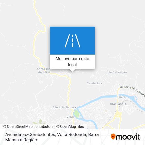 Avenida Ex-Combatentes mapa