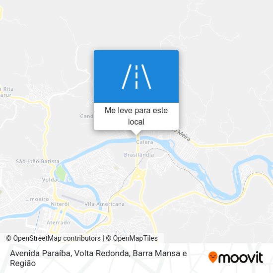 Avenida Paraíba mapa