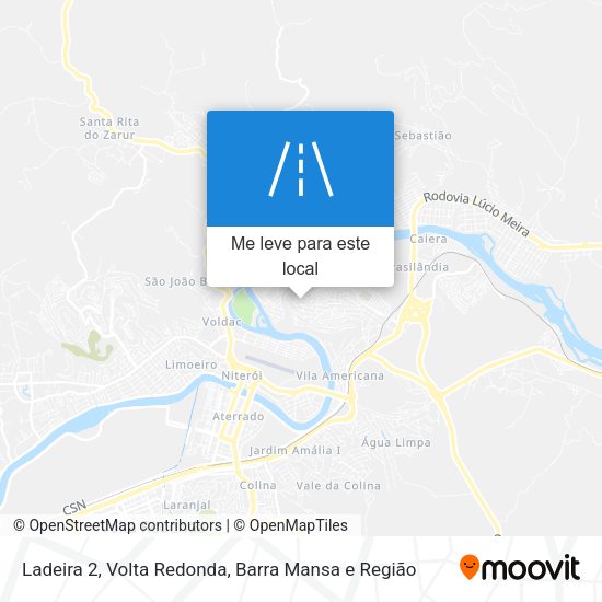 Ladeira 2 mapa