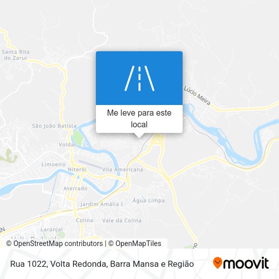 Rua 1022 mapa