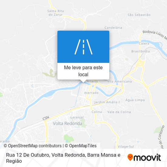 Rua 12 De Outubro mapa