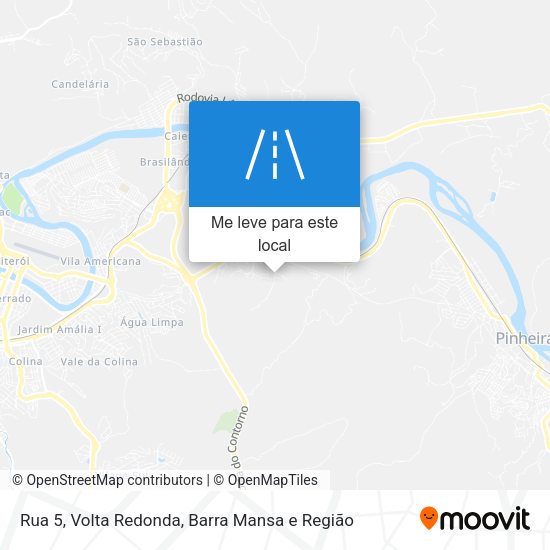 Rua 5 mapa