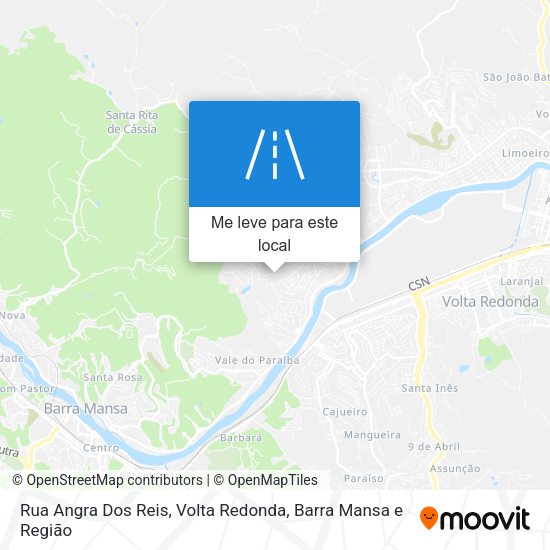 Rua Angra Dos Reis mapa