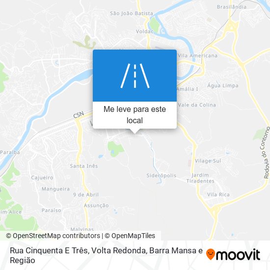 Rua Cinquenta E Três mapa