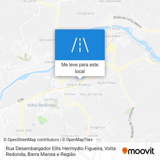 Rua Desembargador Ellis Hermydio Figueira mapa