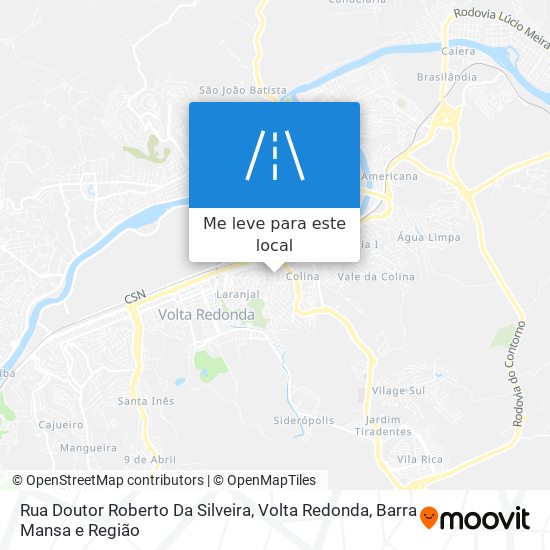 Rua Doutor Roberto Da Silveira mapa