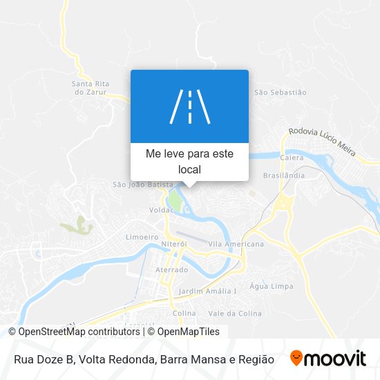 Rua Doze B mapa