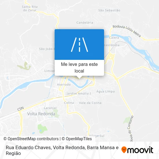 Rua Eduardo Chaves mapa