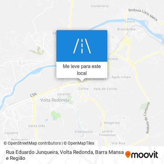 Rua Eduardo Junqueira mapa