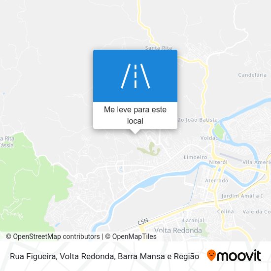 Rua Figueira mapa