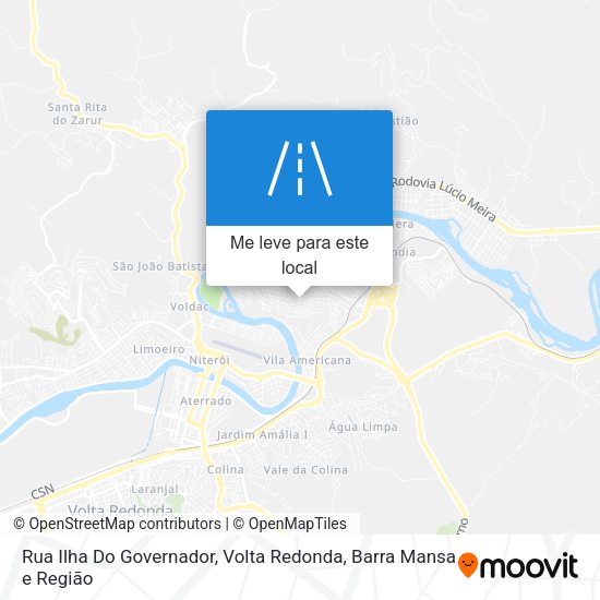 Rua Ilha Do Governador mapa