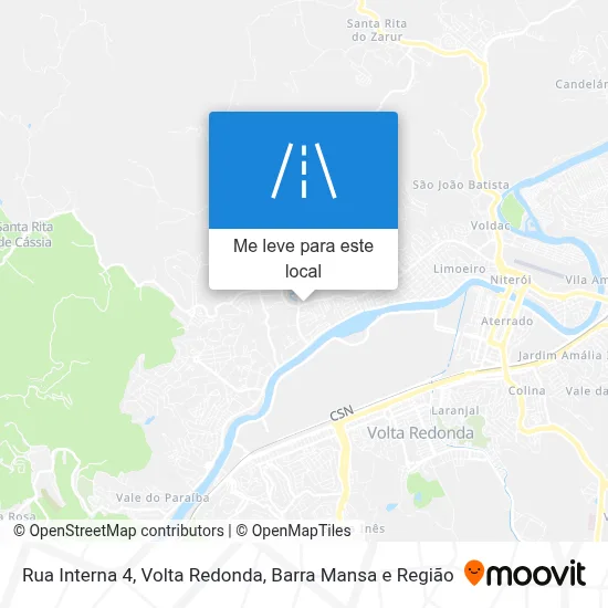Rua Interna 4 mapa
