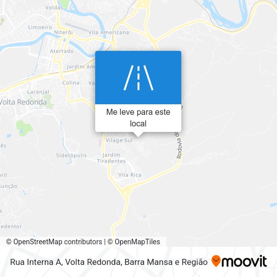 Rua Interna A mapa