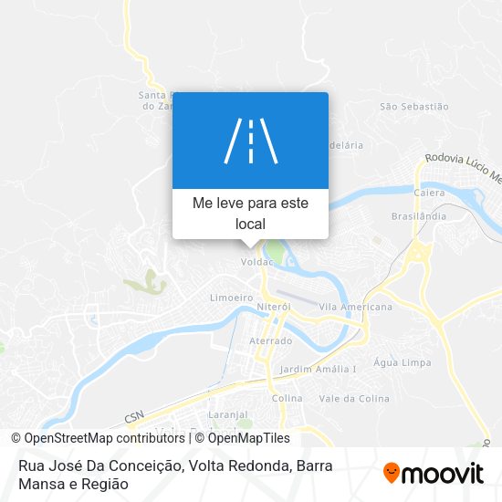 Rua José Da Conceição mapa