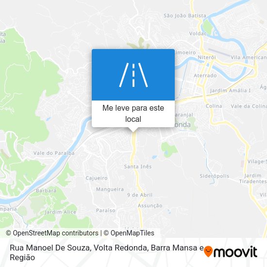 Rua Manoel De Souza mapa