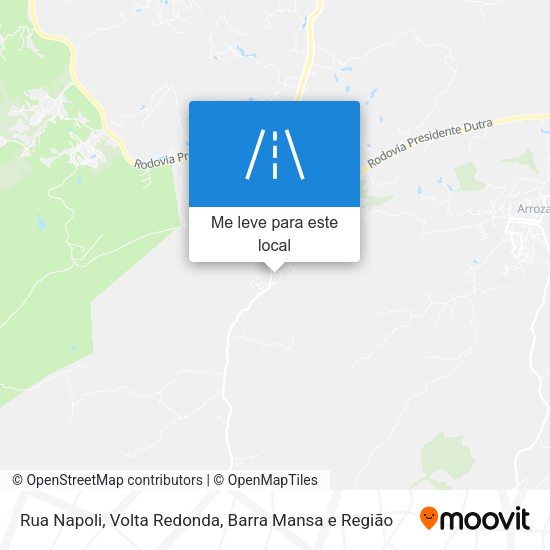 Rua Napoli mapa