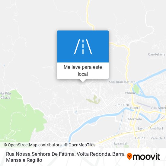 Rua Nossa Senhora De Fátima mapa