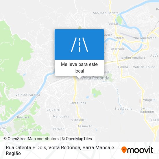 Rua Oitenta E Dois mapa