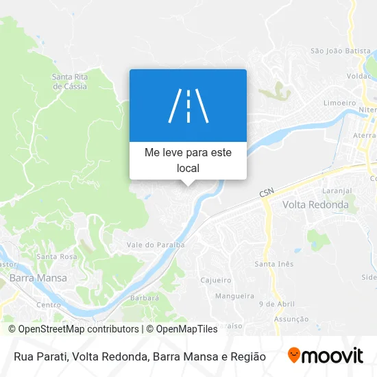 Rua Parati mapa