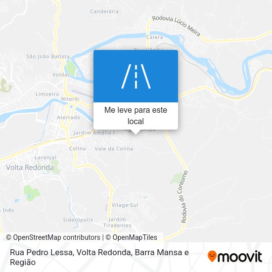 Rua Pedro Lessa mapa