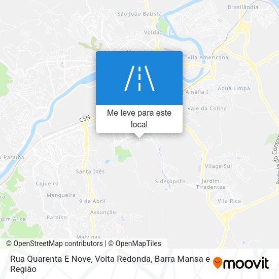 Rua Quarenta E Nove mapa