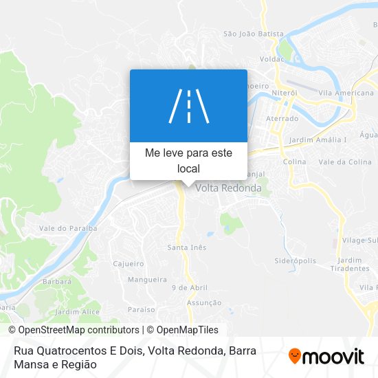 Rua Quatrocentos E Dois mapa