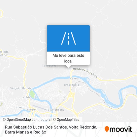 Rua Sebastião Lucas Dos Santos mapa