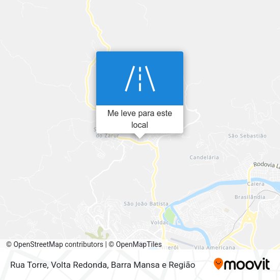 Rua Torre mapa